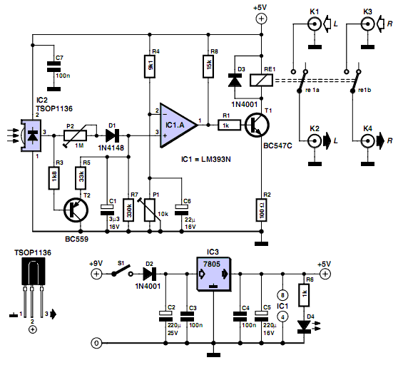 TV Muter Circuit