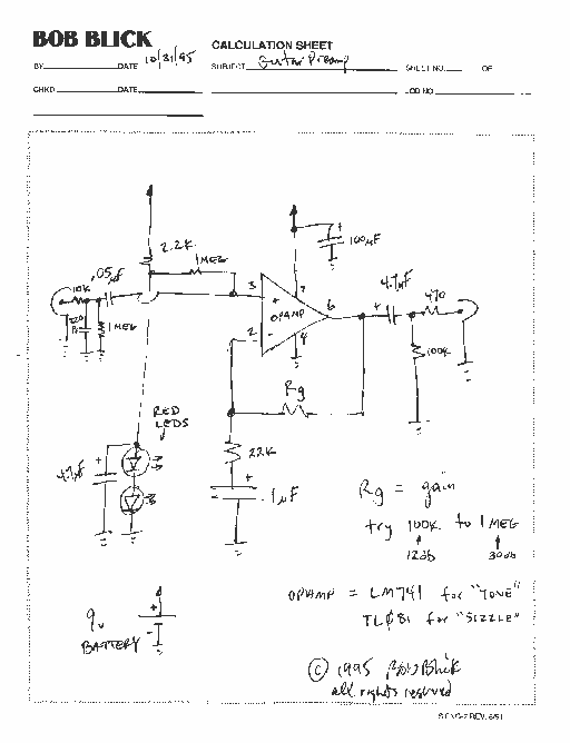 Preamplifier