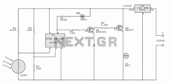Mooring Light Controller circuit