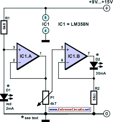 30mA LED Dimmer circuit