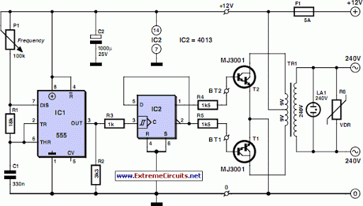 Cheap 12V to 220V Inverter
