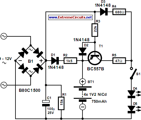 LED Lighting For Consumer Unit Cupboard circuit