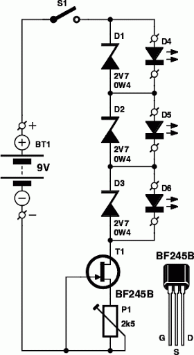 LED TesterCircuit circuit