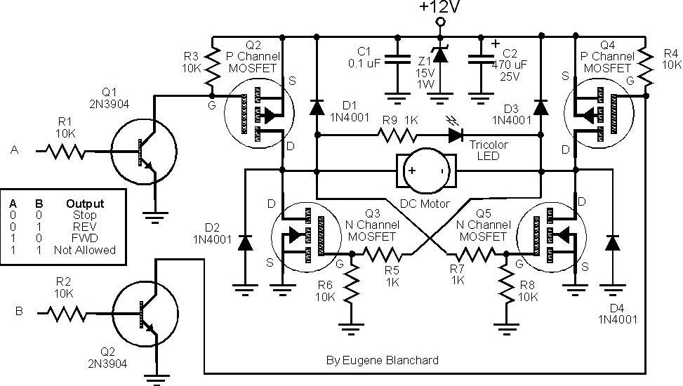 planning build mosfet h bridge motor control