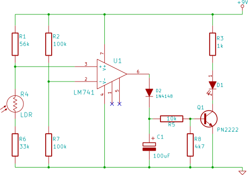 automatic light circuit