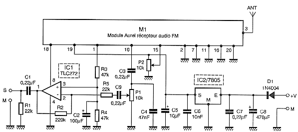 FM Wireless HI-FI circuit