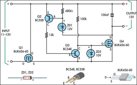 High Current Low Dropout Voltage Regulator