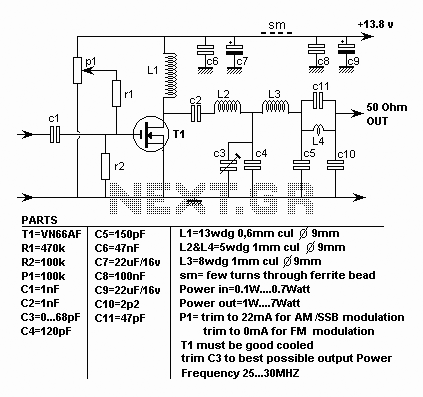 broadcast band rf amplifier
