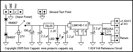 Voltage Reference LED indicator