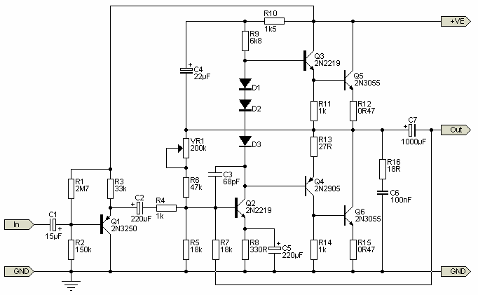 amplifier diagram