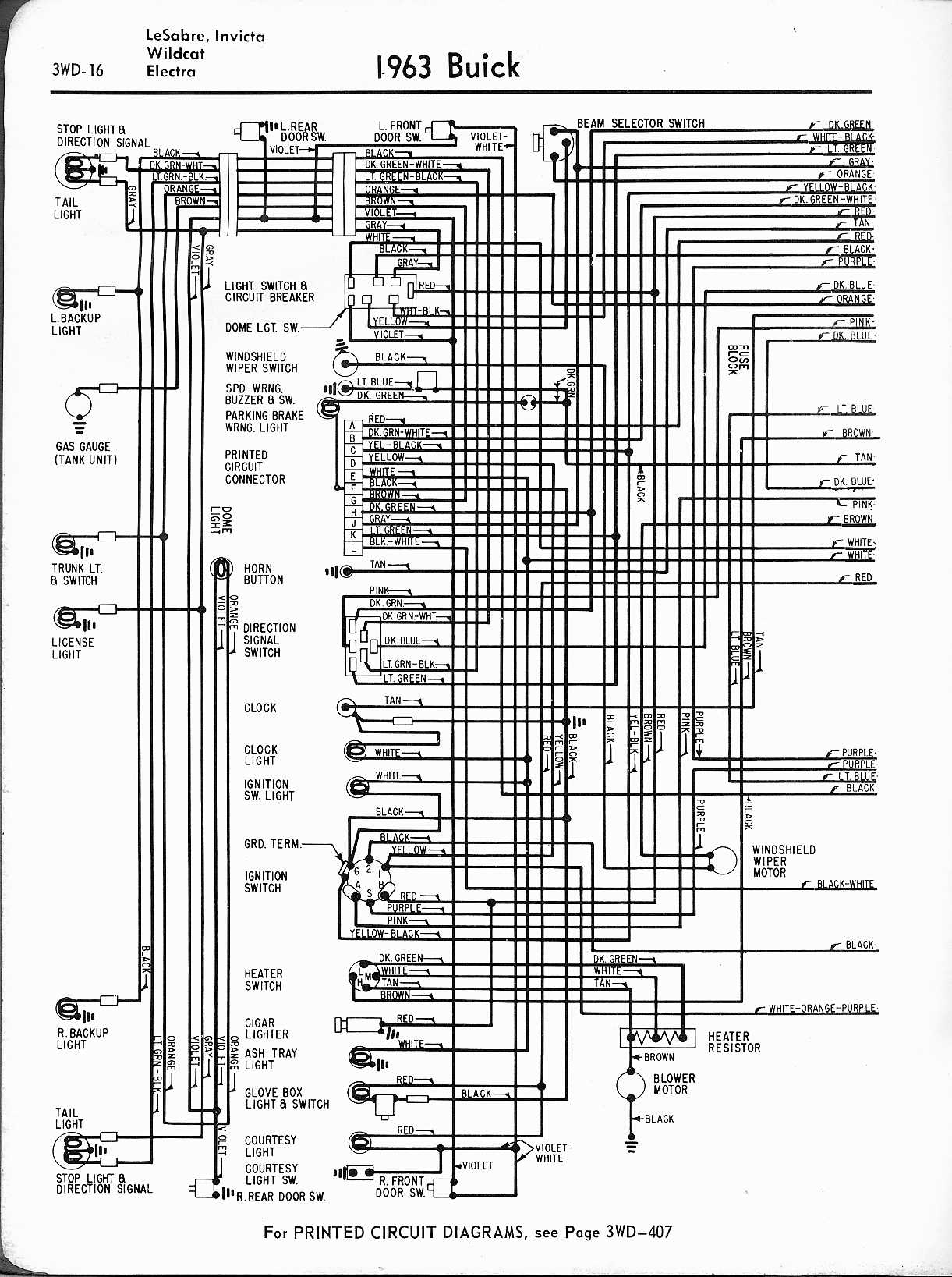 1959 buick front driver side wiring
