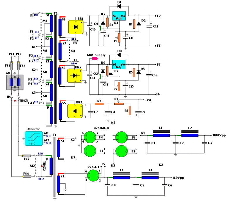 Power Supply For Amplifier