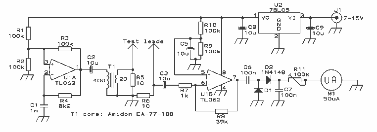 Capacitor internal resistor meter