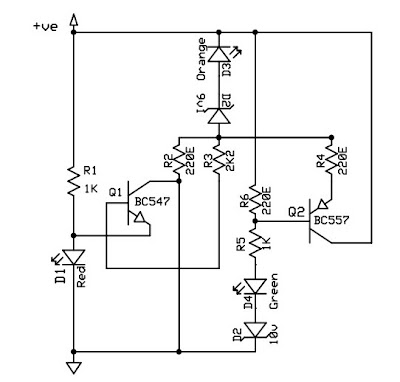 12V Battery Checker Circuit