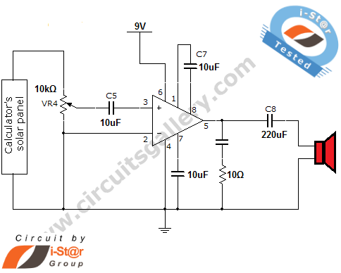 laser communication project circuit – Circuit Schematic