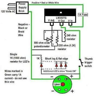 laser diy schematics circuit