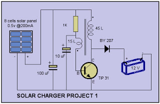 Solar Charger Schematic