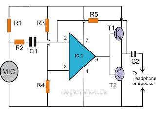 Electronic Spy Bug Circuit