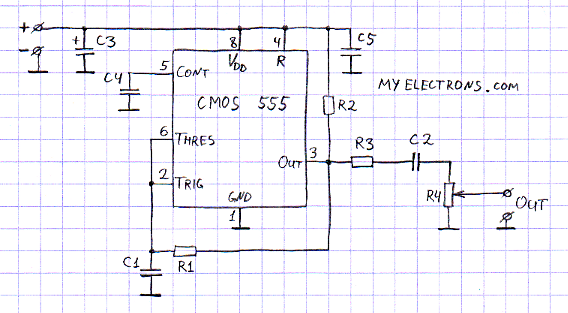 100khz square wave generator circuit