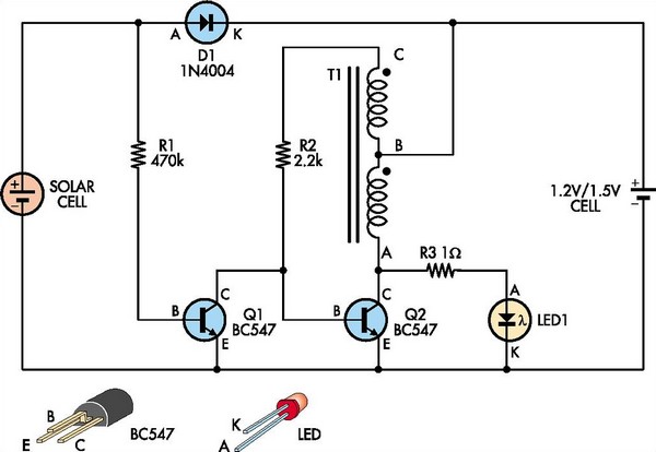 Automatic White-LED Garden Light