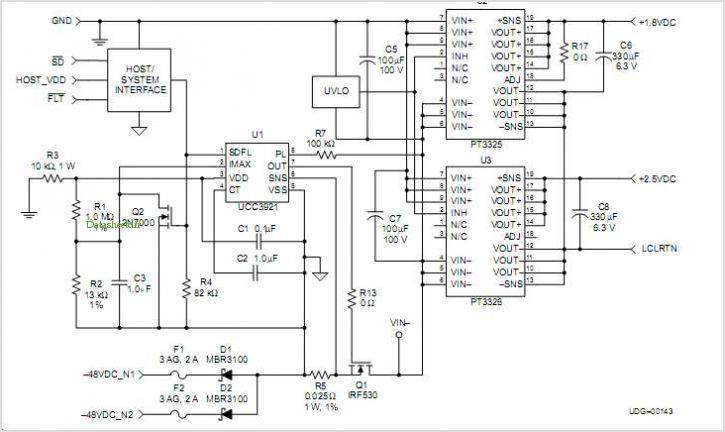 A Power Management Interface Circuit For Telecom Hot Swap With Local Dcdc Conve circuit