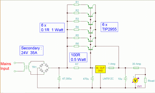 12 Volt 30 Amp PSUs
