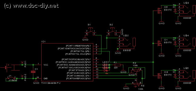 delay circuit for photography