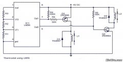 Stereo audio power amplifier circuit using TDA2822