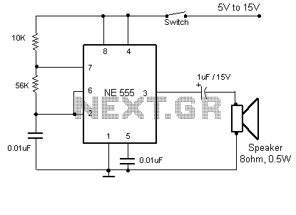 Telephone call meter using calculator  COB circuit