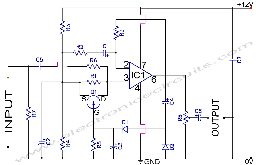 Automatic Gain Control Pre-Amplifier