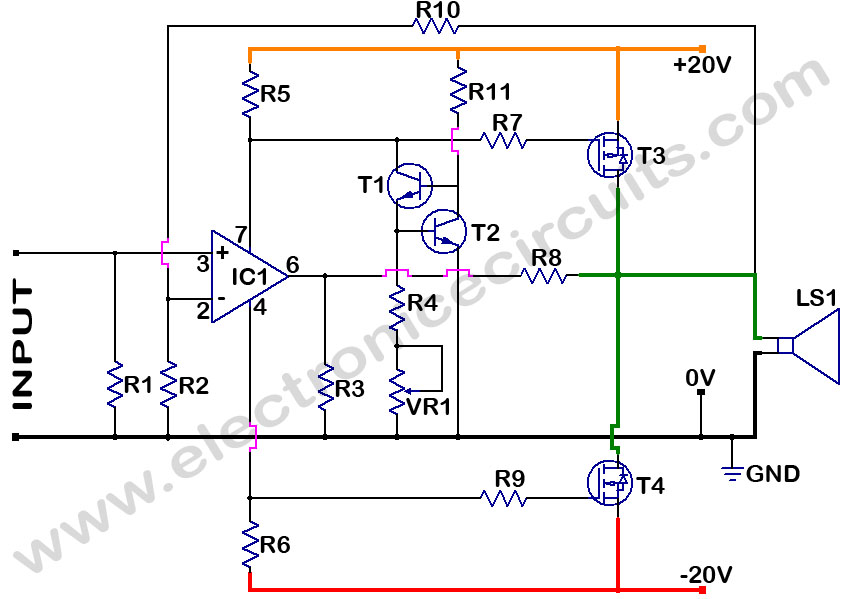 MOSFET Power Amplifier