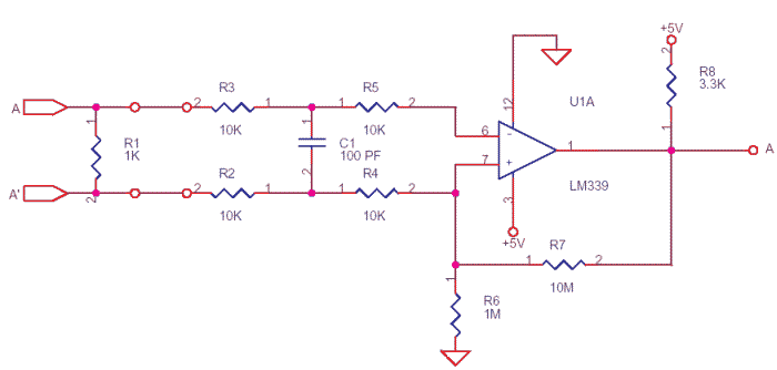 differential to ttl convertor