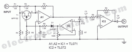 AVC Automatic Volume Control Circuit