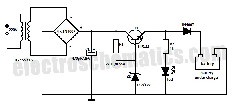 12V Voltage Regulated Charger