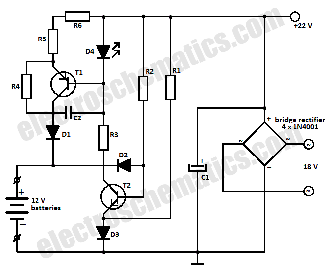 12V Battery Charger Circuit