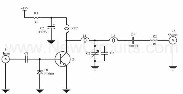 1 Watt C-Class RF Amplifier