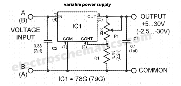 12V Power Supply Circuits