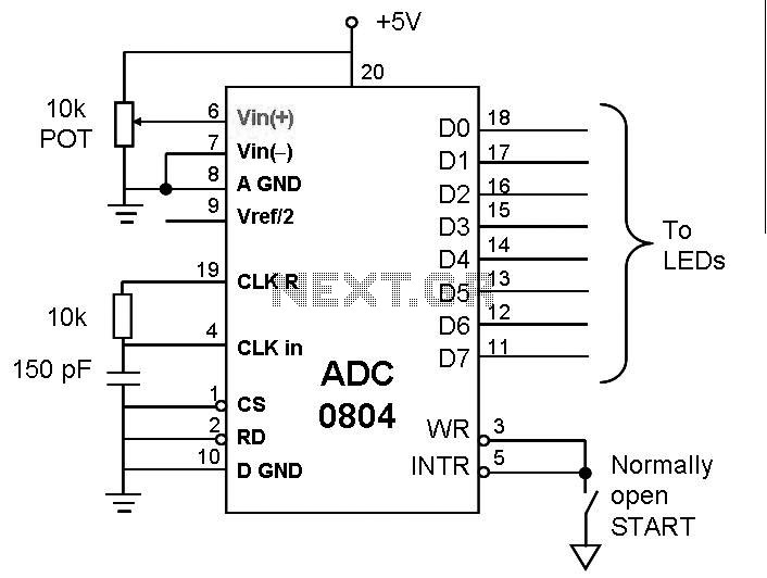 analog to digital converter circuit