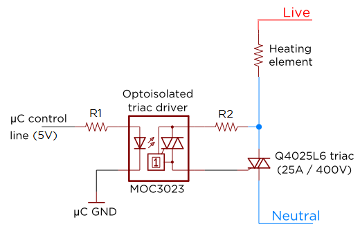 flashingLEDs circuit