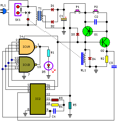 A Bedside Lamp Timer Circuit