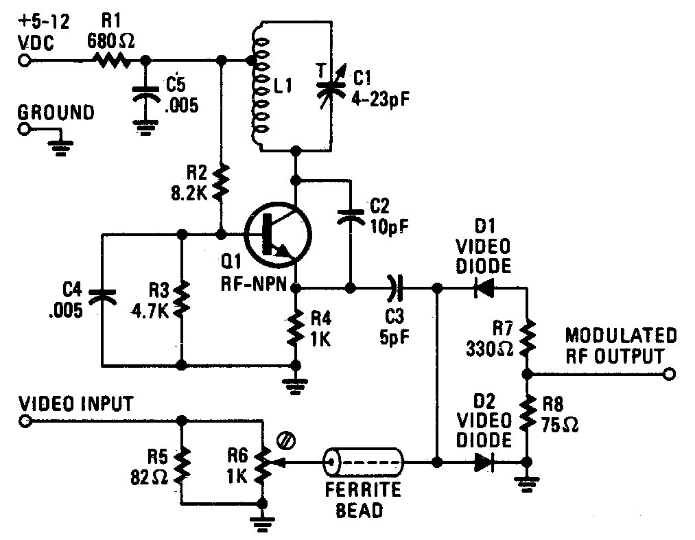 Tv modulator