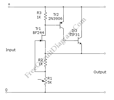 5V FET Voltage Regulator circuit