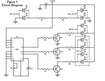Flashing Heart circuit diagram circuit