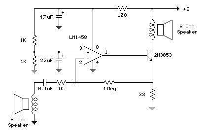 How to build Low Power Op$2dAmp $2d Audio Amp