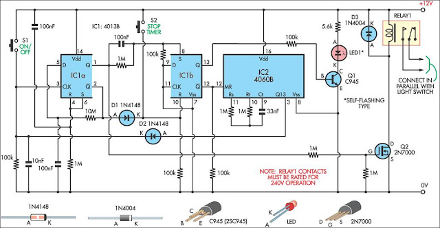 Switch Timer For Bathroom Light circuit