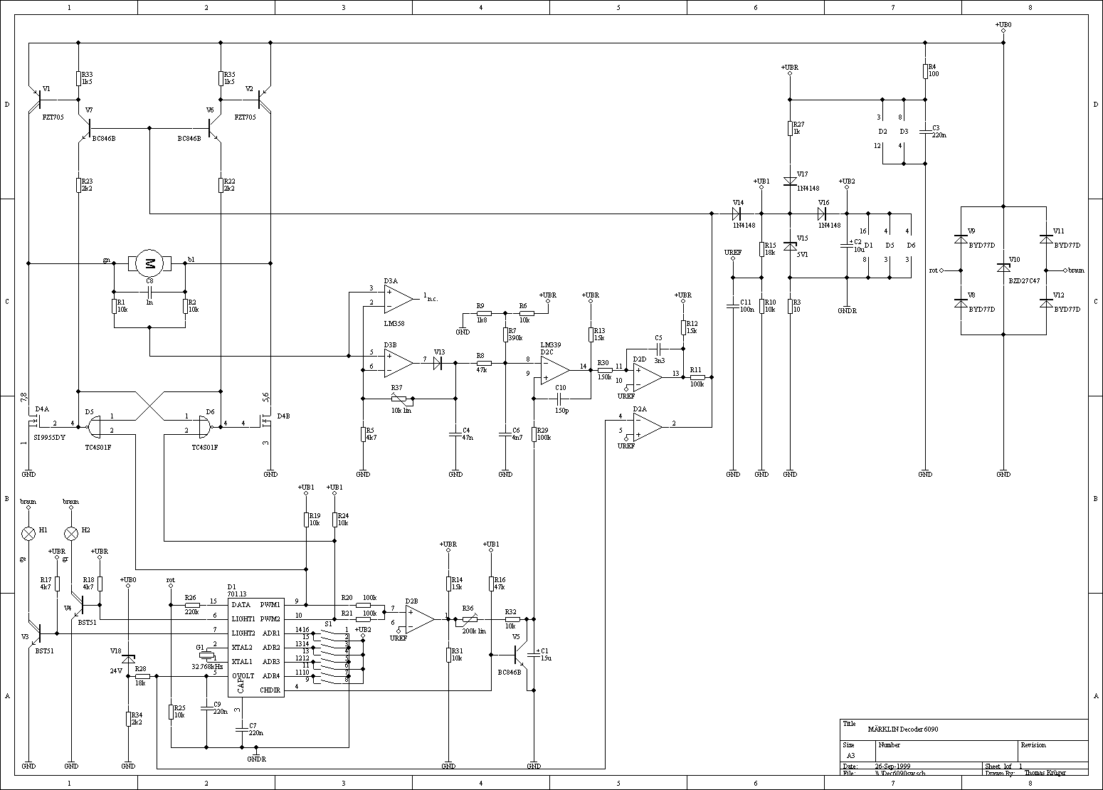 The 6090 Digital Decoder circuit