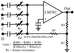 Audio Mixer Circuit