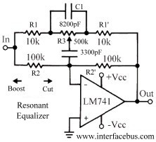 Audio Resonant Equalizer Circuit Design