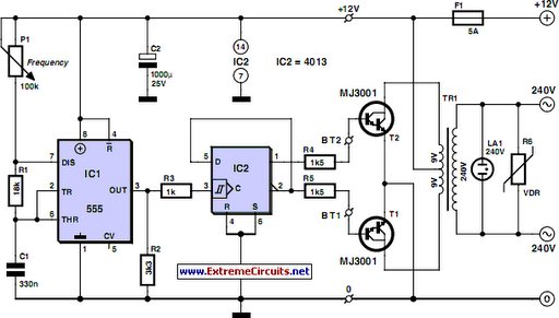 Cheap 12V to 220V Inverter