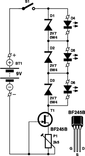 LED TesterCircuit circuit